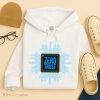 Zero Trust Cyber Security Hacking Programmer Developer Funny Gift Hoodie thumb 4