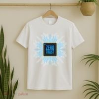 Zero Trust Cyber Security Hacking Programmer Developer Funny Gift T-Shirt thumb 2