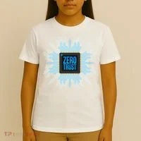 Zero Trust Cyber Security Hacking Programmer Developer Funny Gift T-Shirt thumb 4