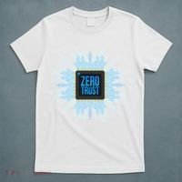 Zero Trust Cyber Security Hacking Programmer Developer Funny Gift T-Shirt thumb 5