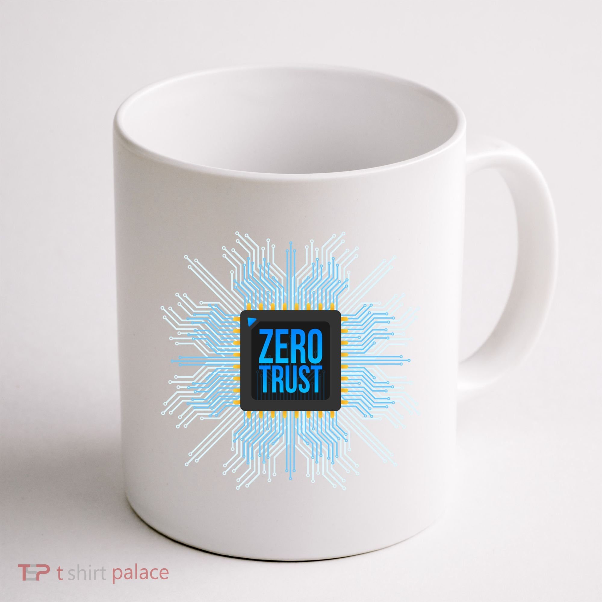 Zero Trust Cyber Security Hacking Programmer Developer Funny Gift Coffee Mug