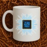 Zero Trust Cyber Security Hacking Programmer Developer Funny Gift Coffee Mug thumb 2