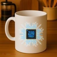 Zero Trust Cyber Security Hacking Programmer Developer Funny Gift Coffee Mug thumb 4