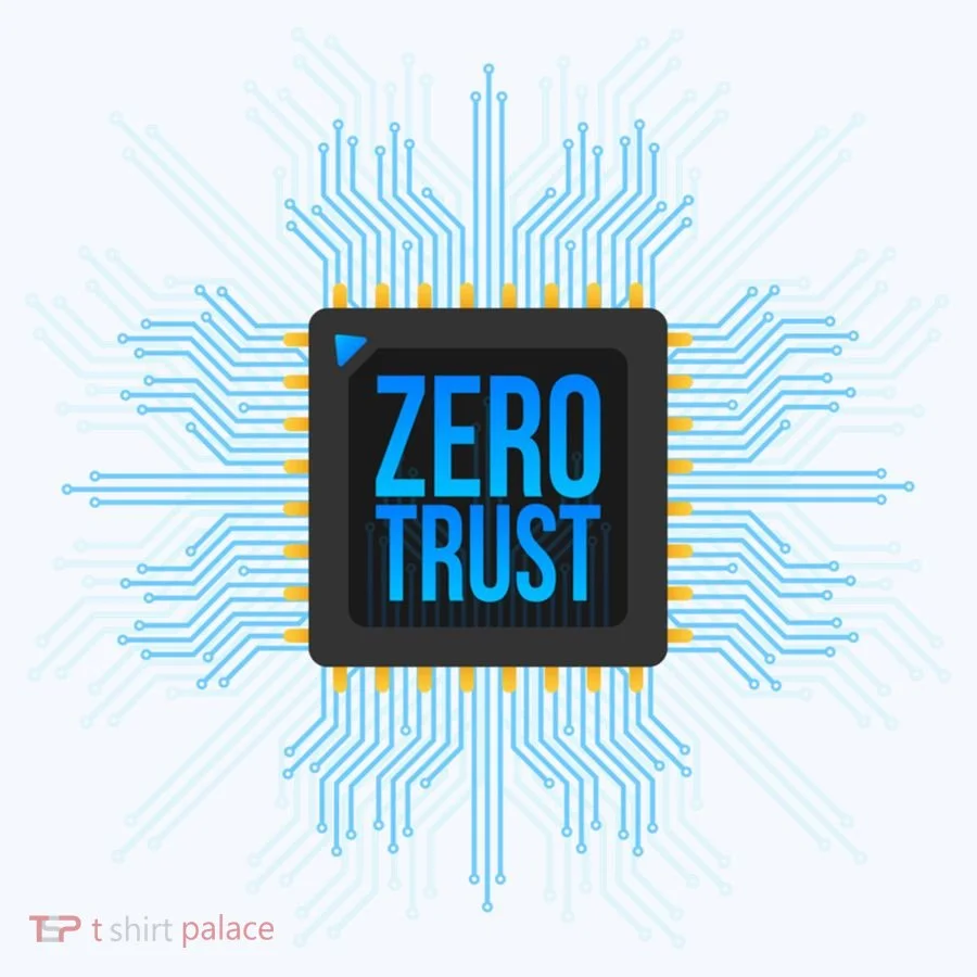 Zero Trust Cyber Security Hacking Programmer Developer Funny Gift Women's Hoodie