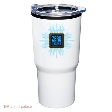 Zero Trust Cyber Security Hacking Programmer Developer Funny Gift Tumbler