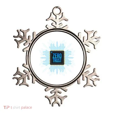 Zero Trust Cyber Security Hacking Programmer Developer Funny Gift Ornament