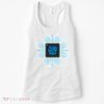 Zero Trust Cyber Security Hacking Programmer Developer Funny Gift Women's Tank Top