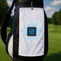 Zero Trust Cyber Security Hacking Programmer Developer Funny Gift Golf Towel thumb 2