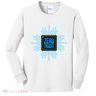 Zero Trust Cyber Security Hacking Programmer Developer Funny Gift Kids Long Sleeve Shirt
