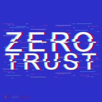 Zero Trust Developer It Cyber Security Hacking Programmer Gift Tie-Dye T-Shirt