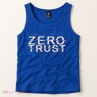 Zero Trust Developer It Cyber Security Hacking Programmer Gift Tank Top thumb 2