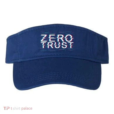 Zero Trust Developer It Cyber Security Hacking Programmer Gift Visor