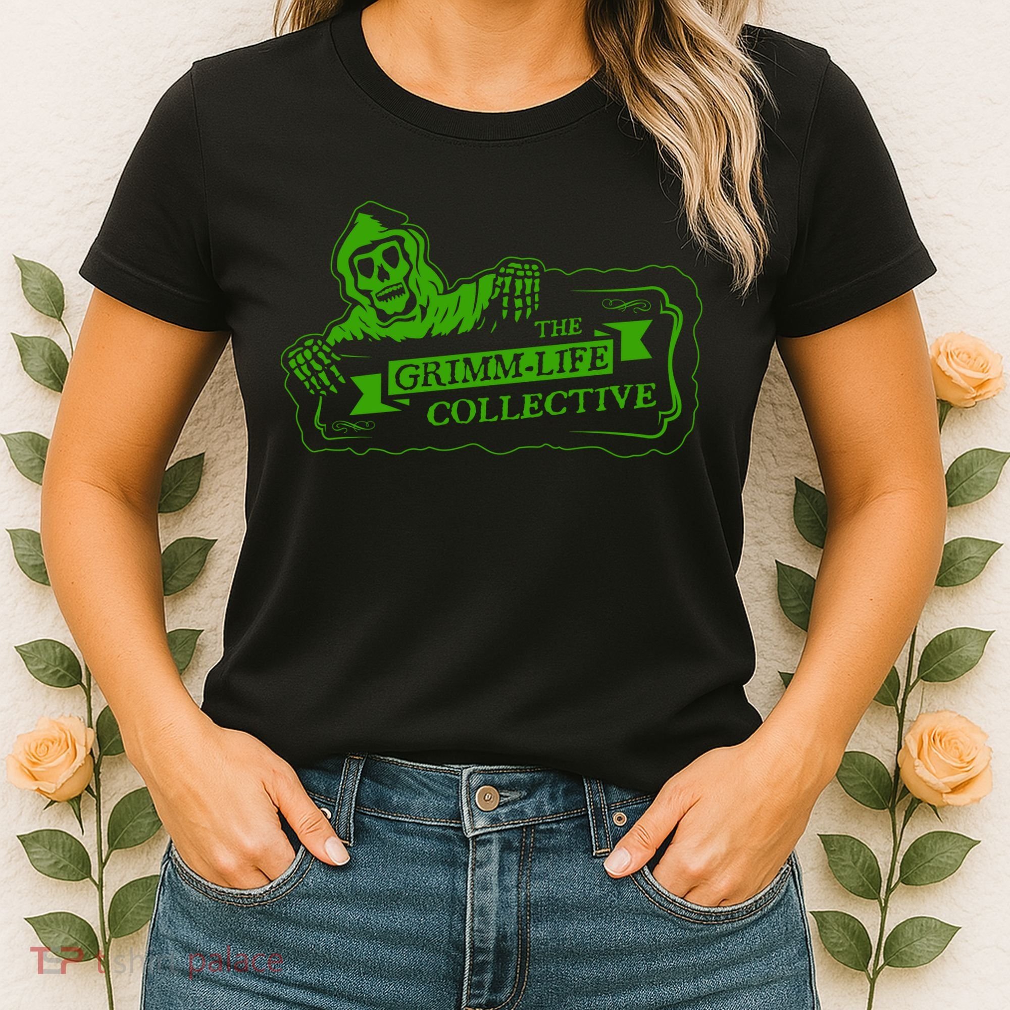 Zombie The Grimm Life Collective Grimmlifecollective Women's T-Shirt
