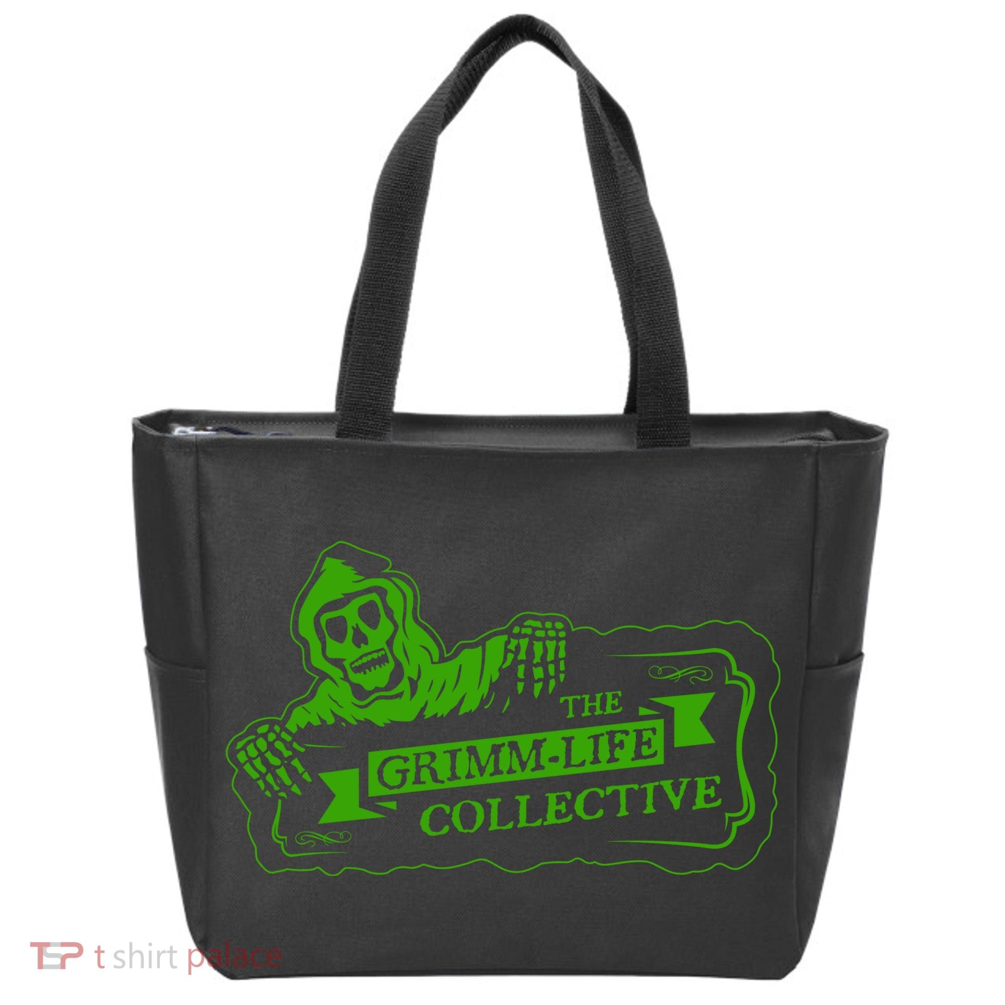 Zombie The Grimm Life Collective Grimmlifecollective Tote Bag