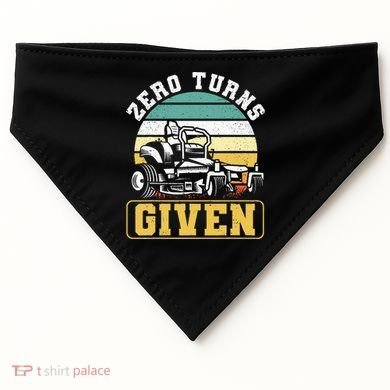 Zero Turns Given Zero Turn Lawn Mower And Mowing USA-Made Doggie Bandana