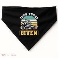 Zero Turns Given Zero Turn Lawn Mower And Mowing USA-Made Doggie Bandana thumb 0