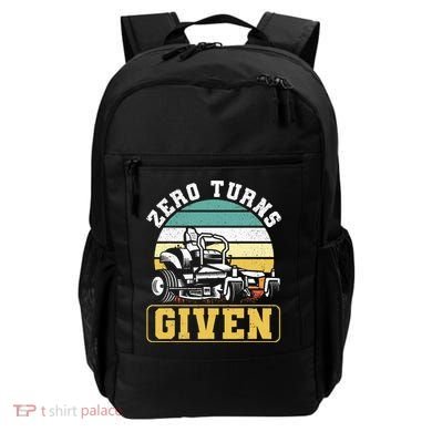 Zero Turns Given Zero Turn Lawn Mower And Mowing Backpack