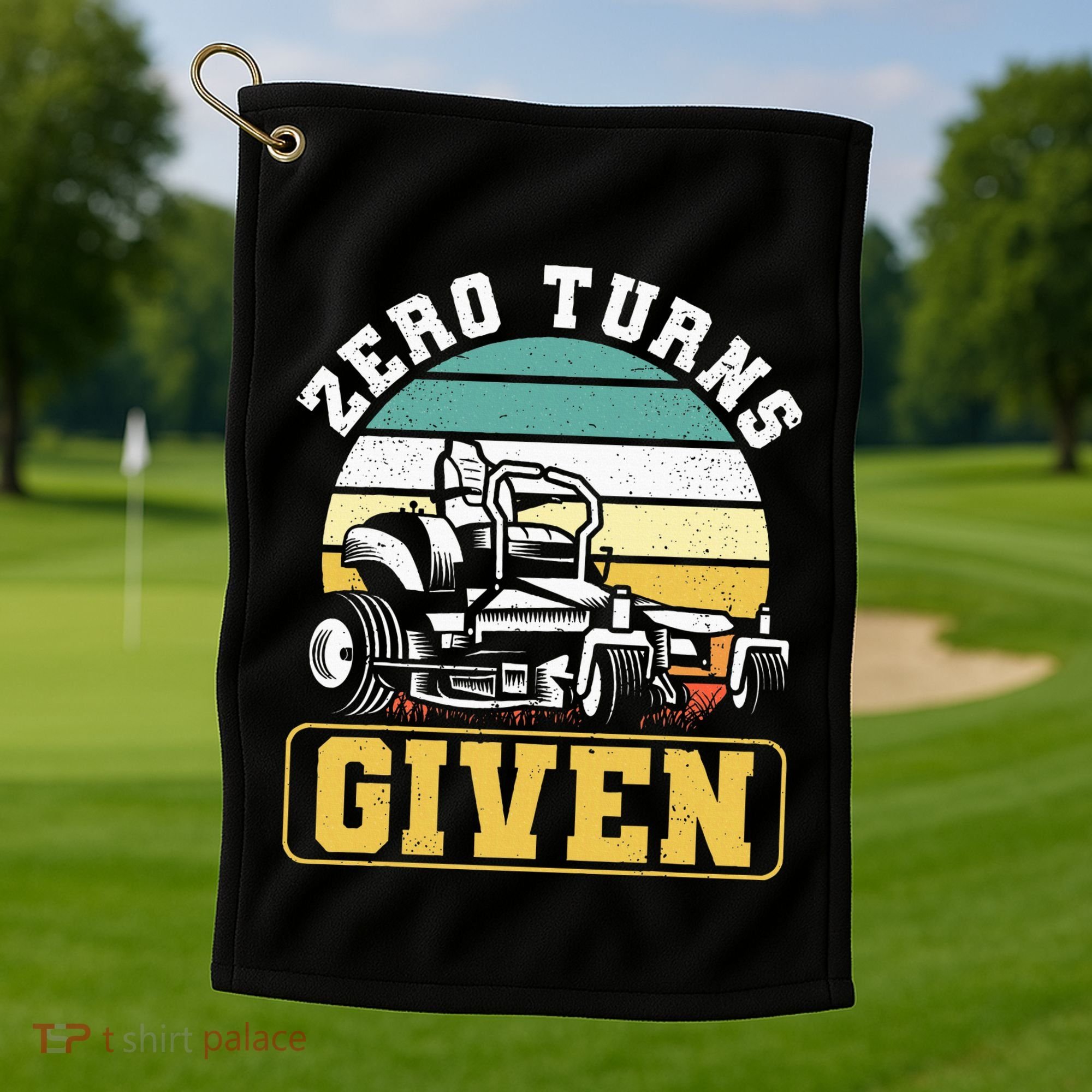 Zero Turns Given Zero Turn Lawn Mower And Mowing Golf Towel