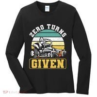 Zero Turns Given Zero Turn Lawn Mower And Mowing Women's Long Sleeve Shirt thumb 0