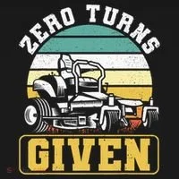 Zero Turns Given Zero Turn Lawn Mower And Mowing Women's T-Shirt thumb 6