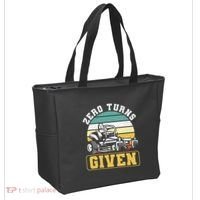 Zero Turns Given Zero Turn Lawn Mower And Mowing Tote Bag thumb 2