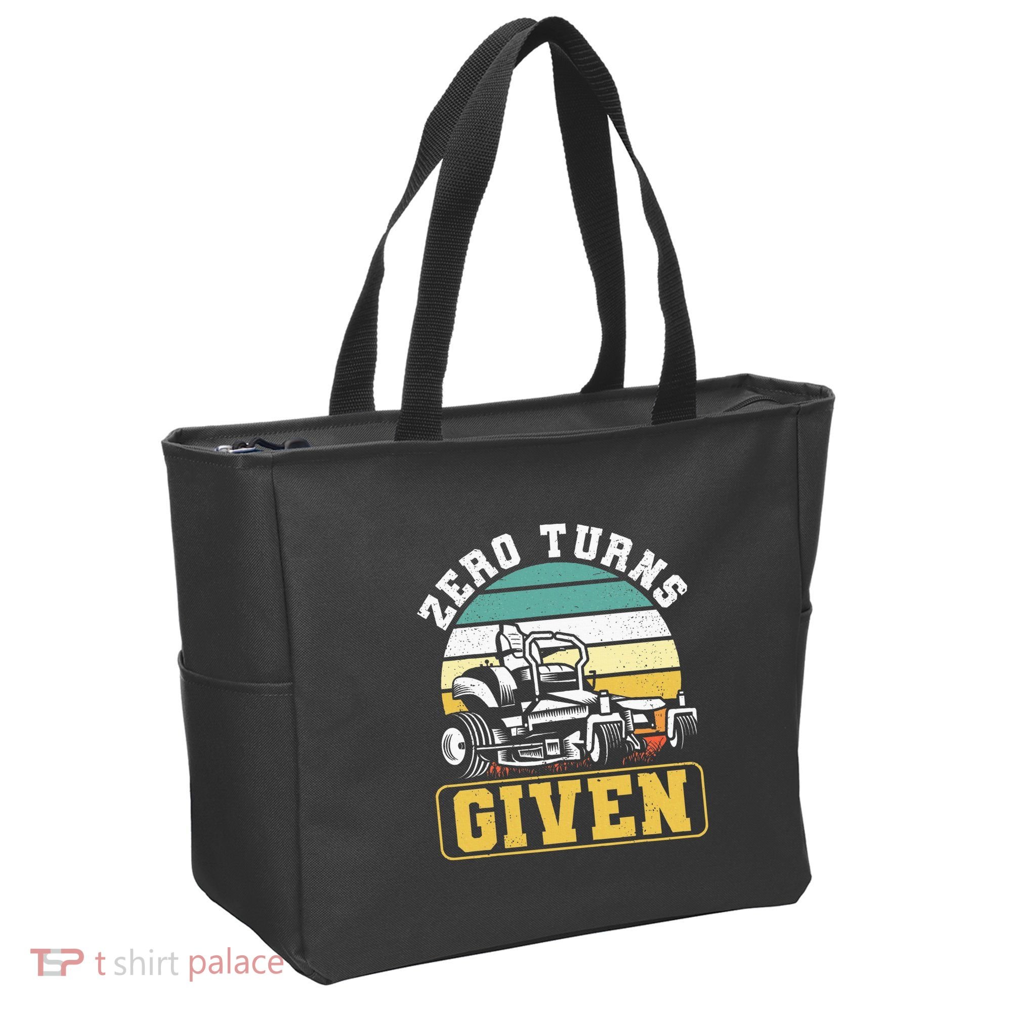 Zero Turns Given Zero Turn Lawn Mower And Mowing Tote Bag