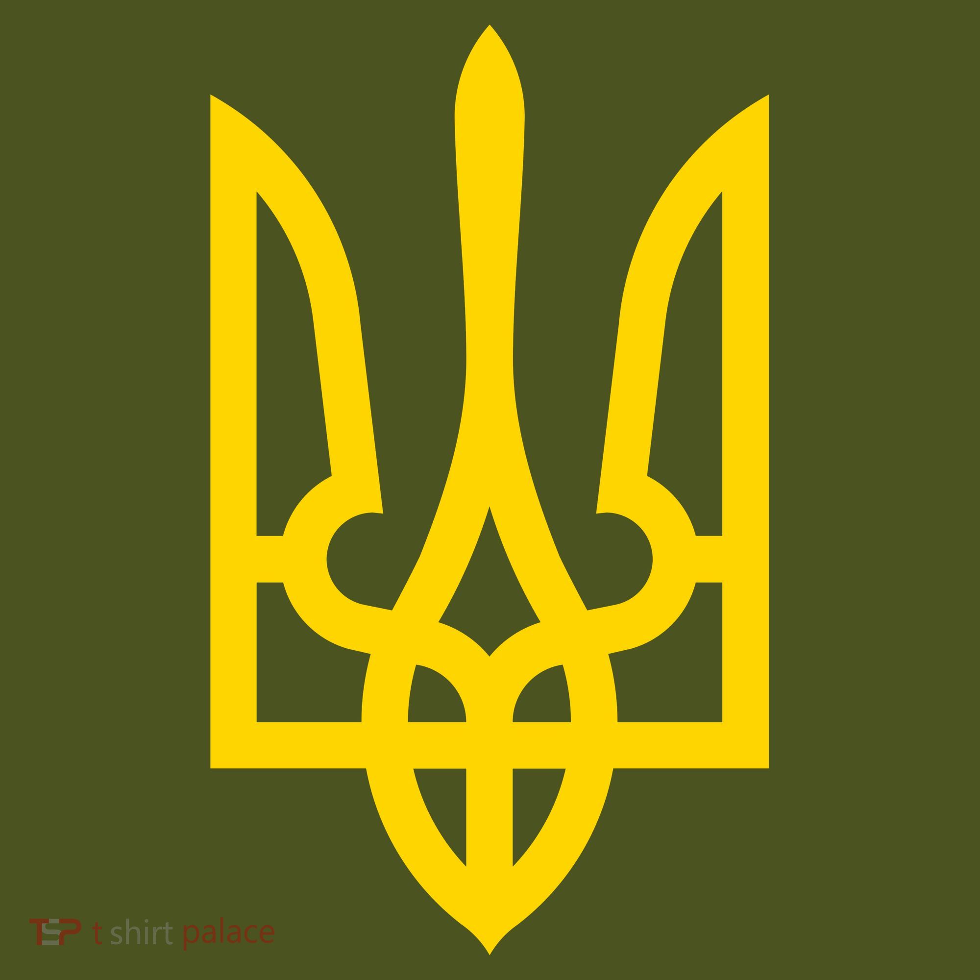Zelensky Tryzub Green Long Sleeve Military Ukraine Zelenskyy T-Shirt