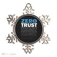 Zero Trust Hacking Cyber Security Programmer Developer Gift Ornament thumb 0