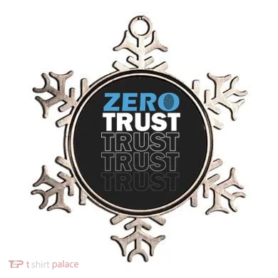 Zero Trust Hacking Cyber Security Programmer Developer Gift Ornament
