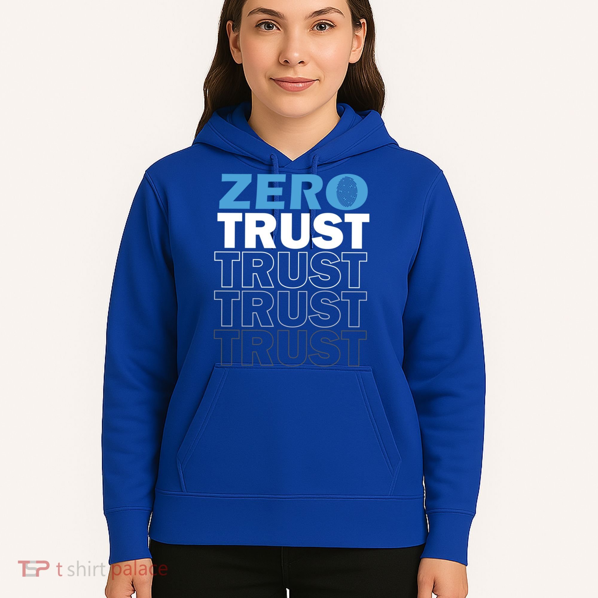 Zero Trust Hacking Cyber Security Programmer Developer Gift Hoodie