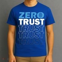 Zero Trust Hacking Cyber Security Programmer Developer Gift T-Shirt thumb 3