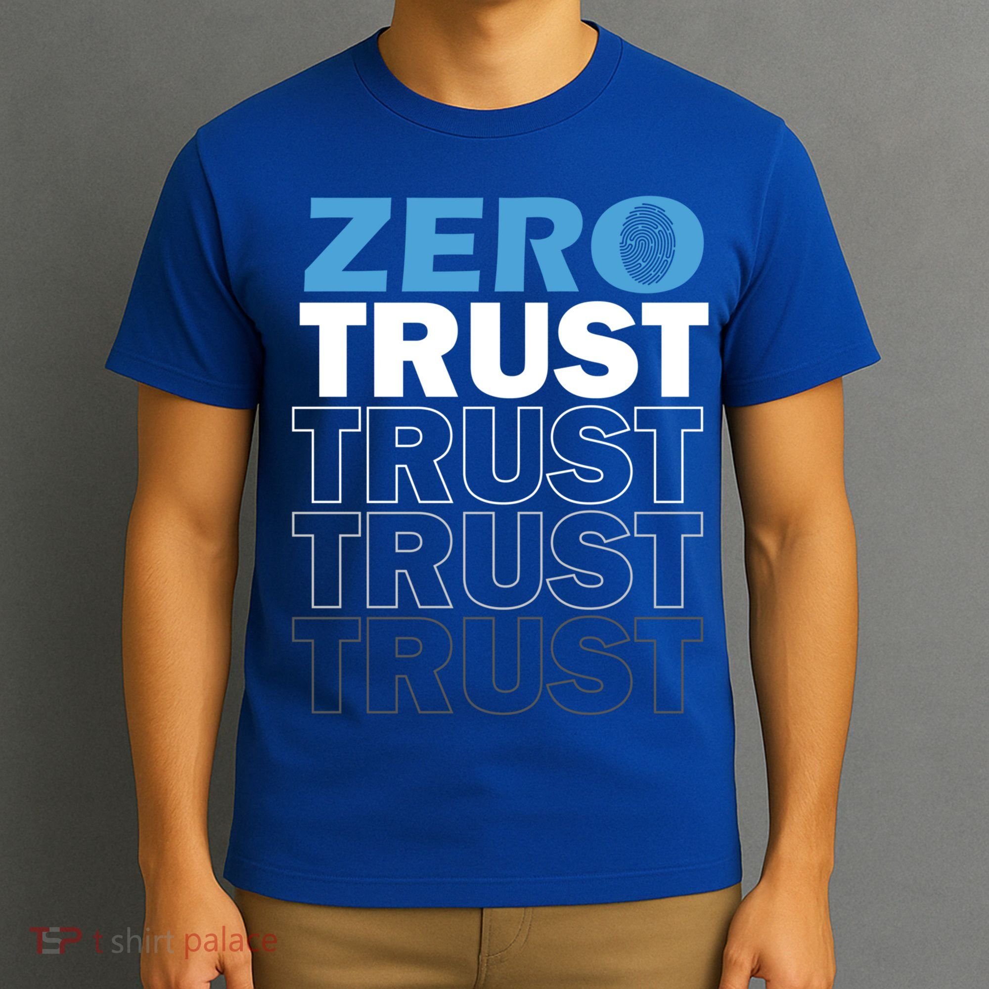 Zero Trust Hacking Cyber Security Programmer Developer Gift T-Shirt