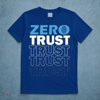Zero Trust Hacking Cyber Security Programmer Developer Gift T-Shirt thumb 5
