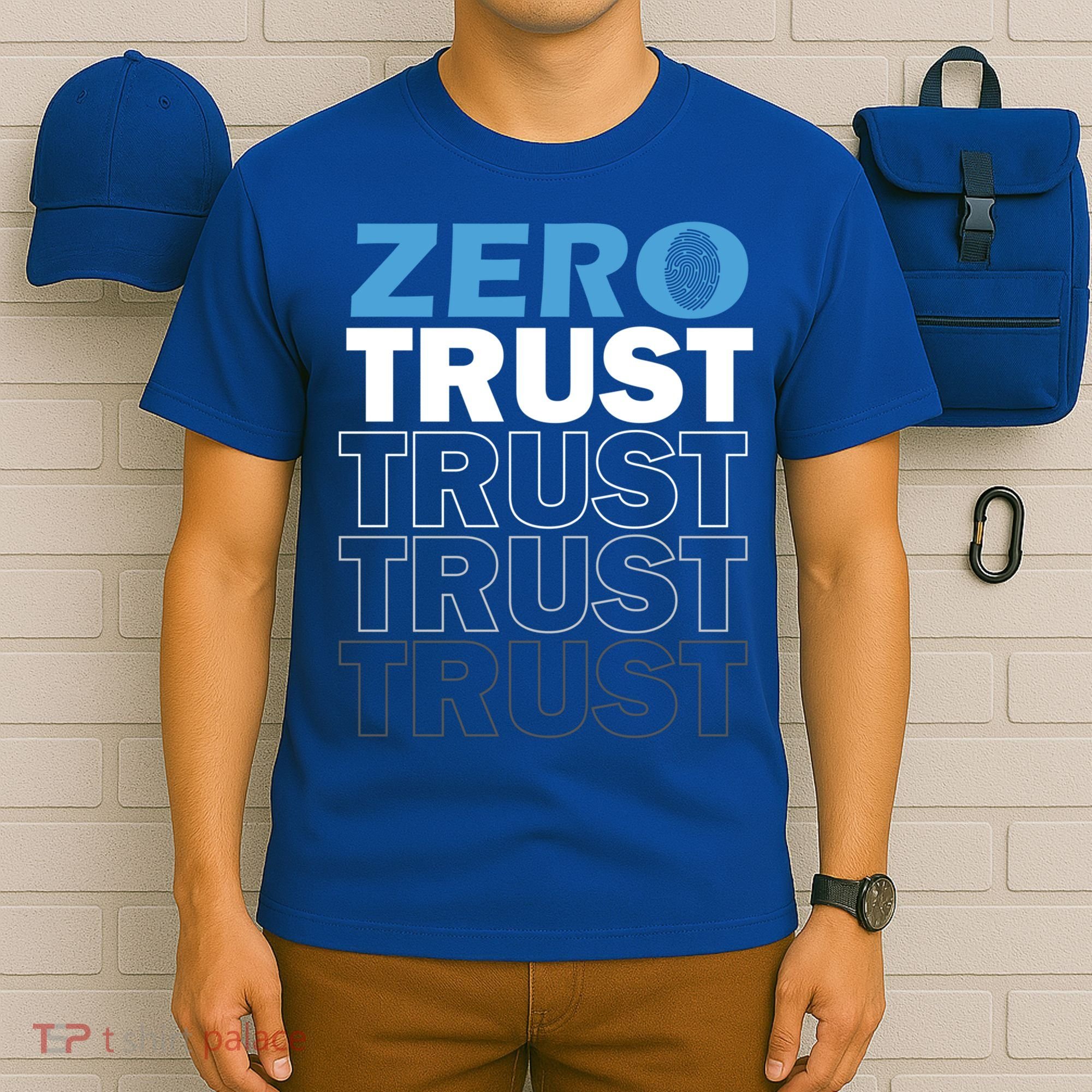 Zero Trust Hacking Cyber Security Programmer Developer Gift T-Shirt