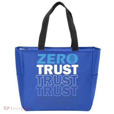Zero Trust Hacking Cyber Security Programmer Developer Gift Tote Bag