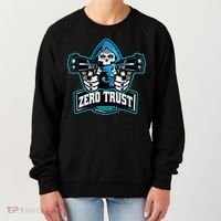 Zero Trust Hacking Cyber Security Developer Programmer Gift Women's Sweatshirt thumb 0