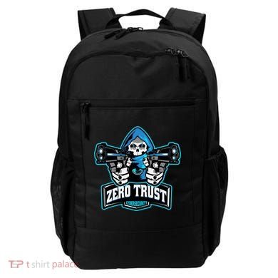 Zero Trust Hacking Cyber Security Developer Programmer Gift Backpack
