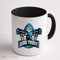 Zero Trust Hacking Cyber Security Developer Programmer Gift Coffee Mug thumb 1