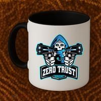 Zero Trust Hacking Cyber Security Developer Programmer Gift Coffee Mug thumb 2