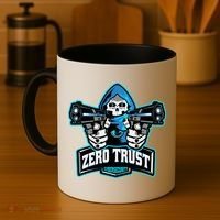 Zero Trust Hacking Cyber Security Developer Programmer Gift Coffee Mug thumb 4