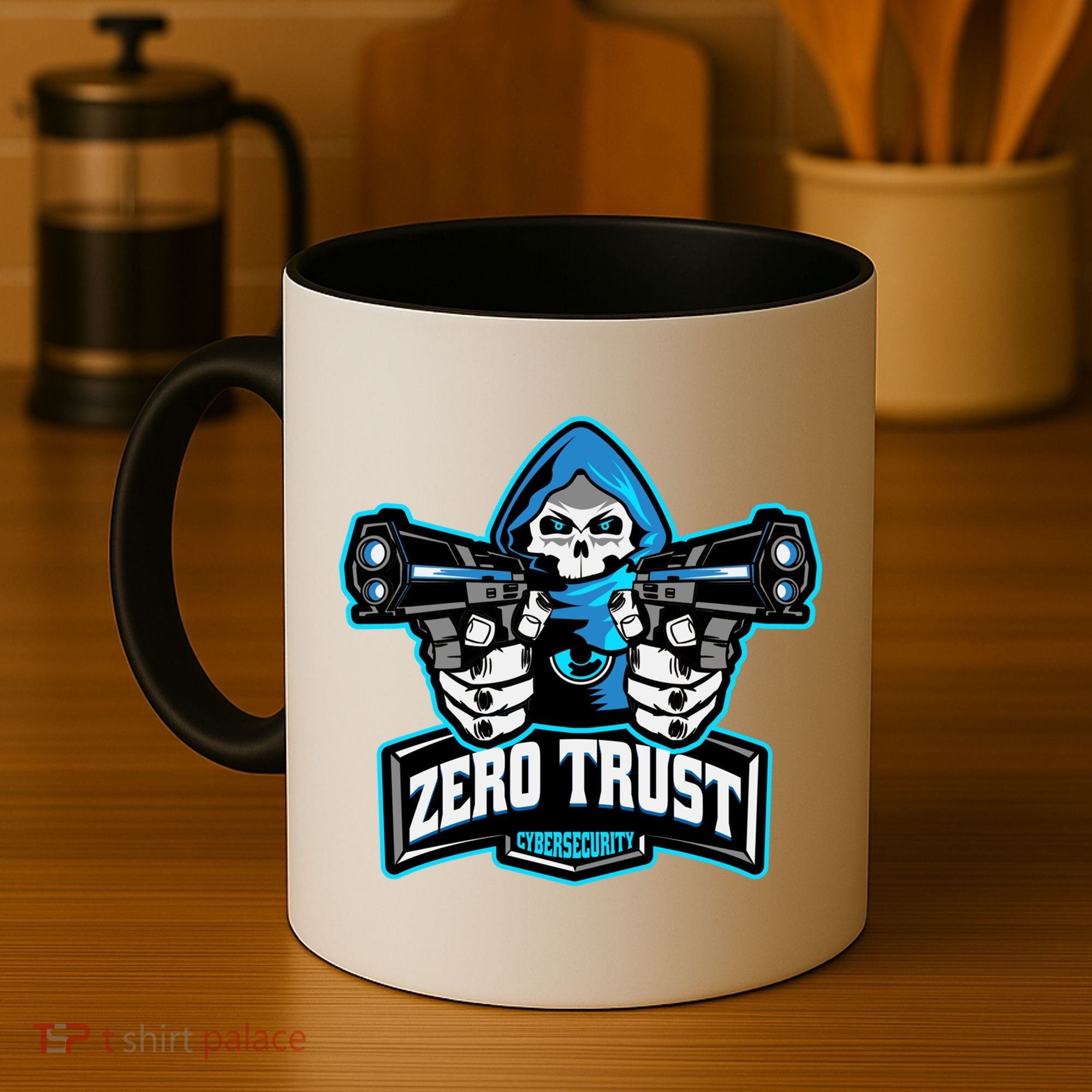 Zero Trust Hacking Cyber Security Developer Programmer Gift Coffee Mug