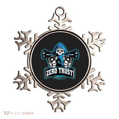 Zero Trust Hacking Cyber Security Developer Programmer Gift Ornament