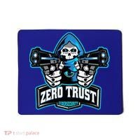 Zero Trust Hacking Cyber Security Developer Programmer Gift Mousepad thumb 0