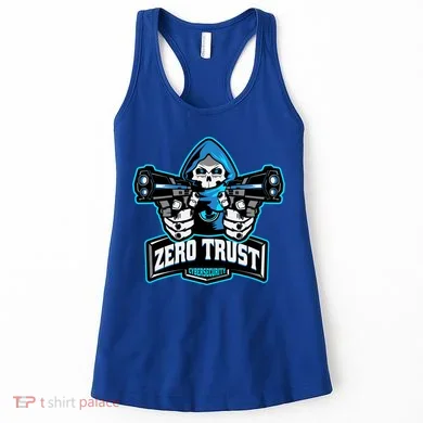 Zero Trust Hacking Cyber Security Developer Programmer Gift Women's Tank Top