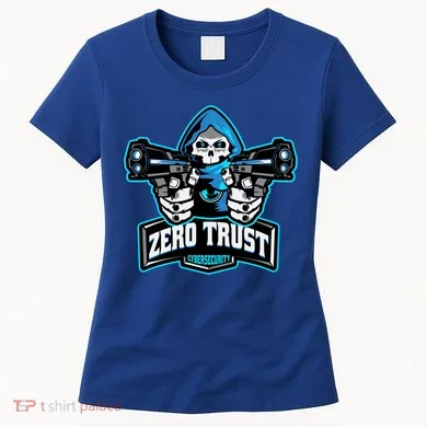 Zero Trust Hacking Cyber Security Developer Programmer Gift Women's T-Shirt