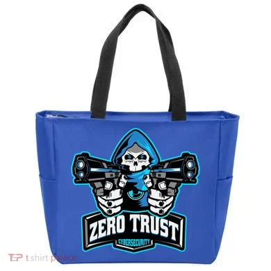 Zero Trust Hacking Cyber Security Developer Programmer Gift Tote Bag
