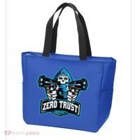 Zero Trust Hacking Cyber Security Developer Programmer Gift Tote Bag thumb 3