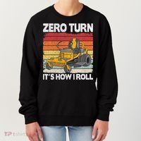 Zero Turn Its How I Roll Landscaping Funny Lawn Mower Women's Sweatshirt thumb 0