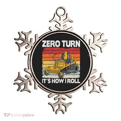 Zero Turn Its How I Roll Landscaping Funny Lawn Mower Ornament