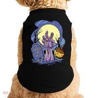 Zombie Trick Or Treat Spooky Halloween Doggie Tank thumb 0